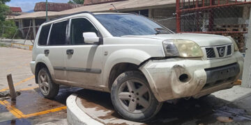 Se trepó a la banqueta