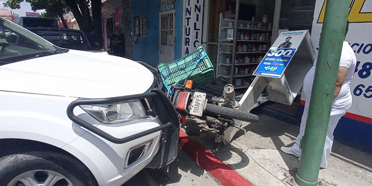 Desenfrenado causa destrozos