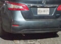 Localizan carro con armas
