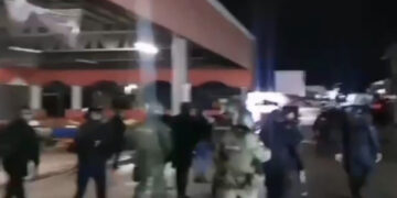 Se agarran a balazos