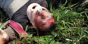 Le dieron tres tiros