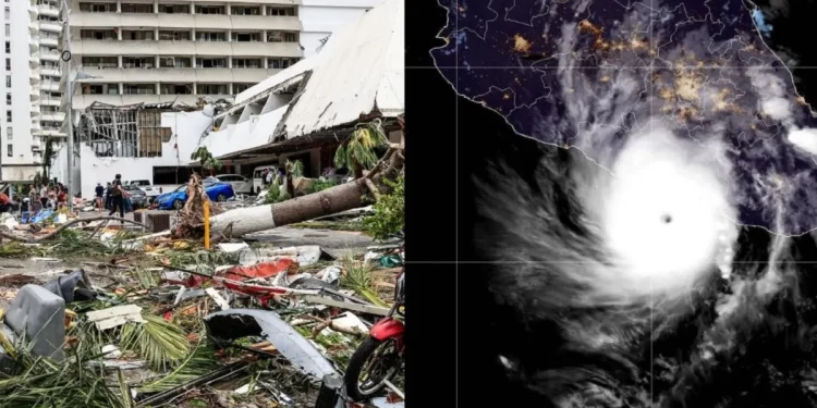 Huracán Otis ¡Es el cambio climático!