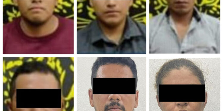 Presuntos asesinos de encuestadores