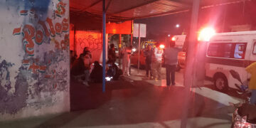 Colectivo se los llevó de corbata