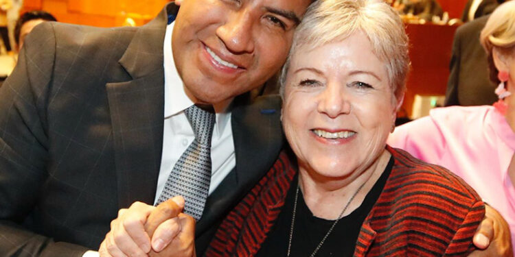 Reconoció el trabajo de la canciller Alicia Bárcena