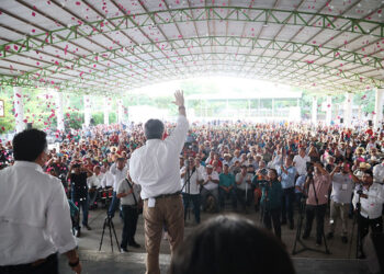 Recorrió Carlos Morales 37 municipios de Chiapas