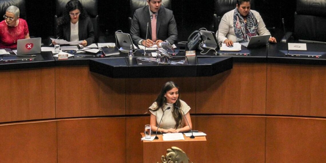 Acompañó a la secretaria de gobernación