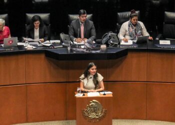 Acompañó a la secretaria de gobernación
