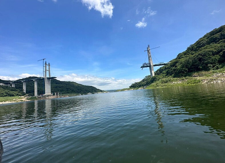 Mega puente de La Concordia, avanza