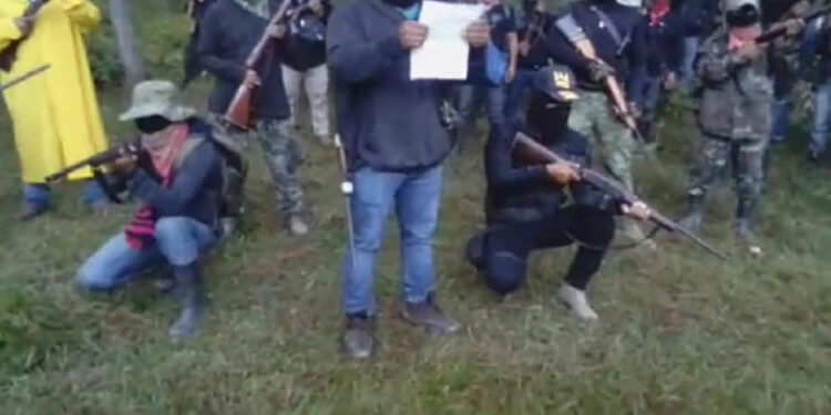 Piden desarticular grupo armado