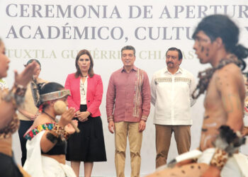 Inauguró el encuentro estatal del Cobach