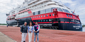 Llegó el buque turístico MS Fridtjof Nansen