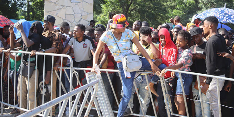 Haitianos generan violencia