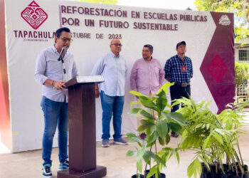 Emprendió campaña dereforestación en COBACH