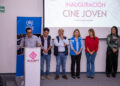 Inauguró sala de cine