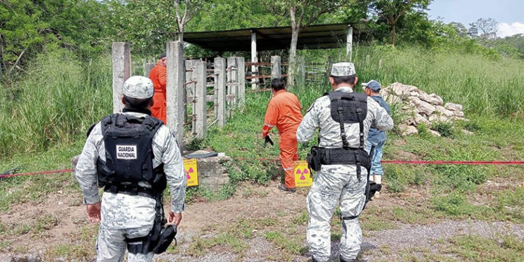 Recuperan la fuente radioactiva