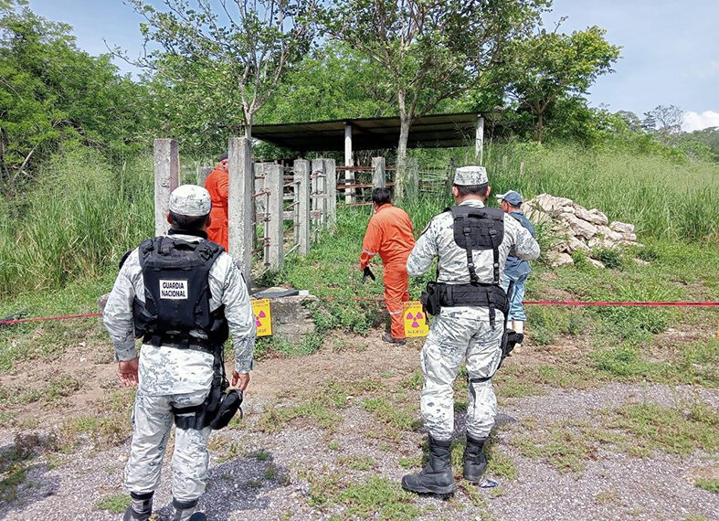 Recuperan la fuente radioactiva