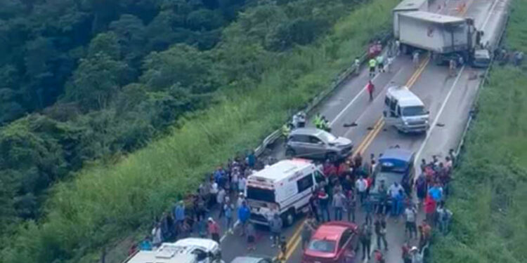 Seis muertos en carreterazo