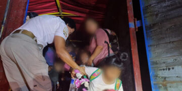 Migrantes rescatados