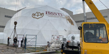 Arriba a Acapulco hospital móvil del Issste