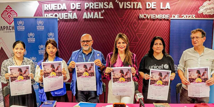 Invita a recibir a la Pequeña Amal