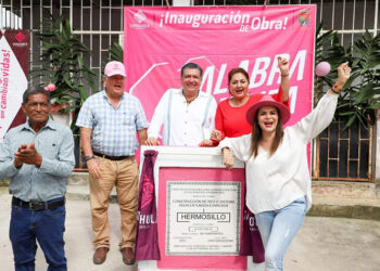 Inauguró segunda etapa de red de agua entubada