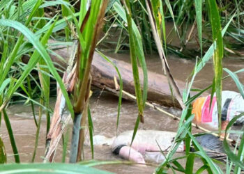 Cadáver en el río tenía dos tiros