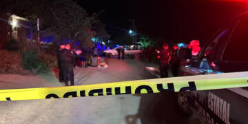 Se desplomó de la moto