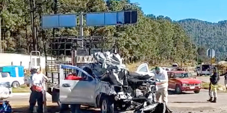 Un muerto y cuatro lesionados deja choque