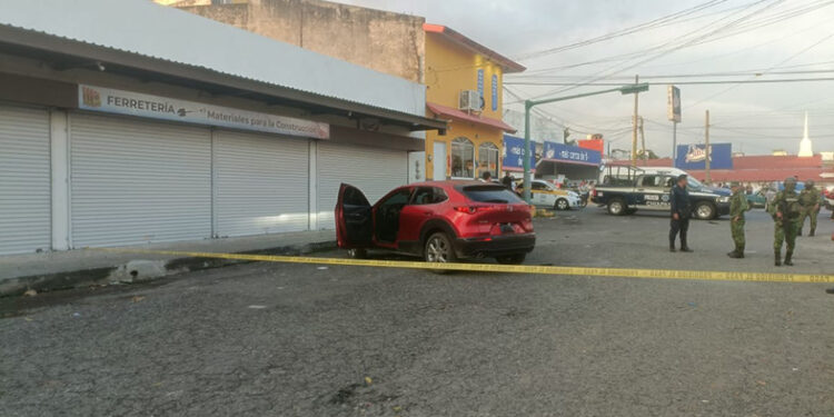 Se agarran a balazos