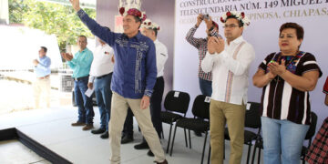 Inauguró infraestructura educativa