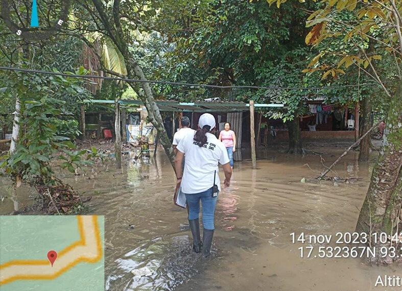 Afectaciones severas en zona Norte