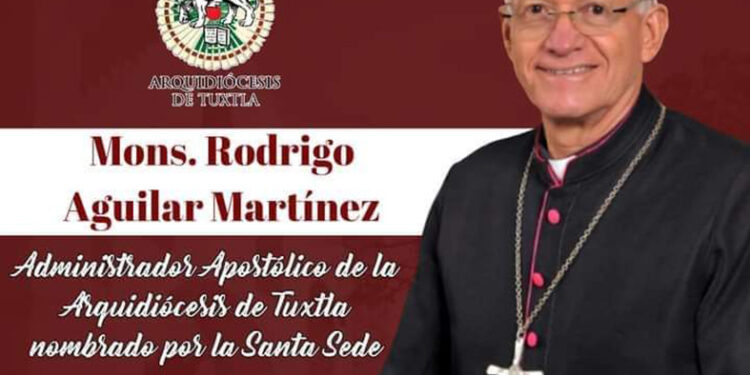 Nombran a Rodrigo Aguilar administrador de la arquidiócesis