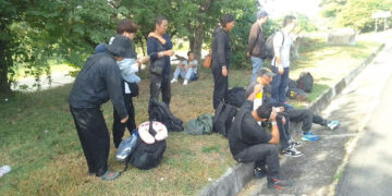 Se “quedalon milando”