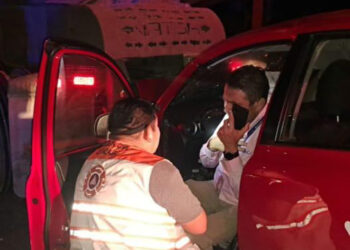 Se chocó contra una góndola