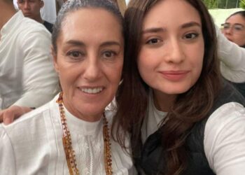 SALUDÓ A CLAUDIA SHEINBAUM