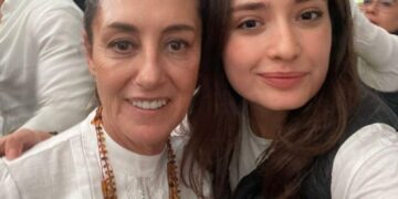 SALUDÓ A CLAUDIA SHEINBAUM