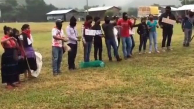 Sin definir, conmemoración del aniversario del alzamiento zapatista