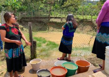 Sistemas de captación de agua, esperanza de comunidades indígenas de Chiapas