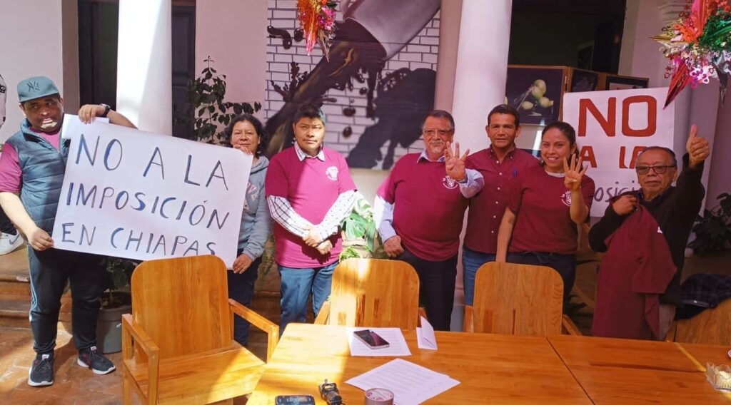
No a la imposición: simpatizantes de Morena en SCLC