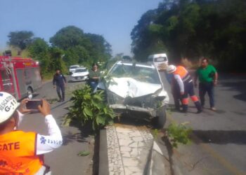 Accidente deja daños por más de 450 mil pesos en Tapachula