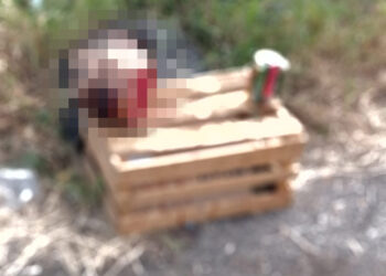 Encuentran cabeza humana
