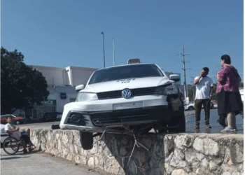 ‘Mi primera chamba’: Dejó sin freno el taxi