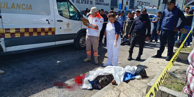 Atropelló y mató a ancianita