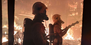 Fuego consume el “500 noches”