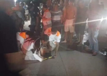 Fallece en choque de caballos de acero