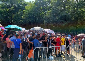 Hay 13 mil  migrantes enlistados que buscan atención en Tapachula