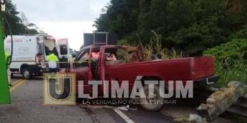 Encontronazo en la vía Ocozocoautla- Las Choapas; hay cierre de circulación