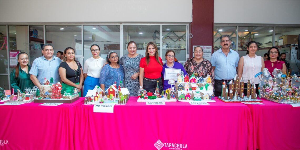 Ayuntamiento de Tapachula realiza 1er. Concurso de Villas Navideñas