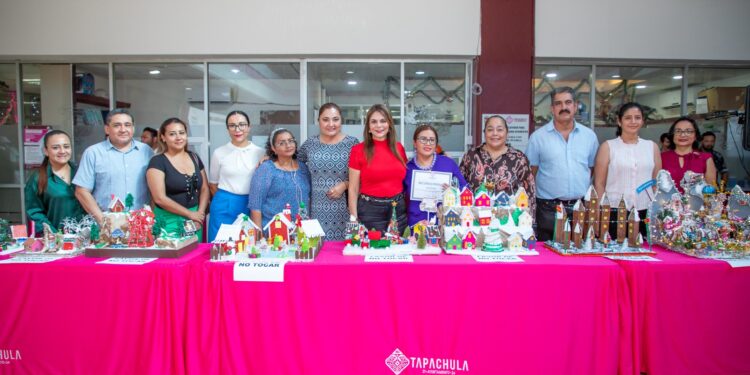 Ayuntamiento de Tapachula realiza 1er. Concurso de Villas Navideñas